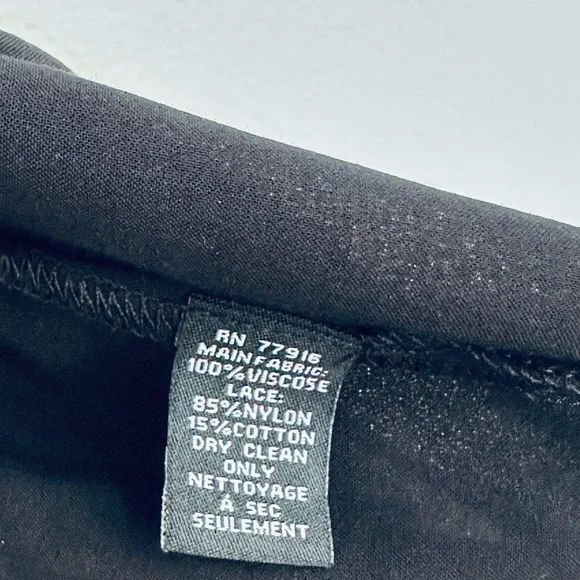 House of Harlow 1960 Black Lace Blouse - Picture 3 of 7